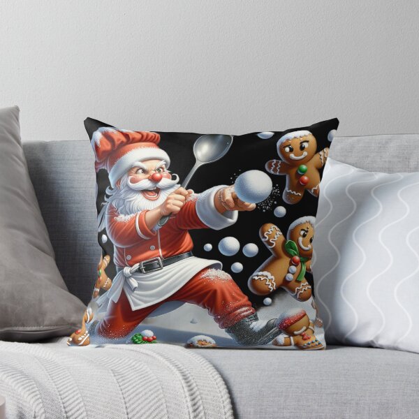 Item preview, Chef around,Santa's Snowball Fight designed and sold by ArtFeverShop.