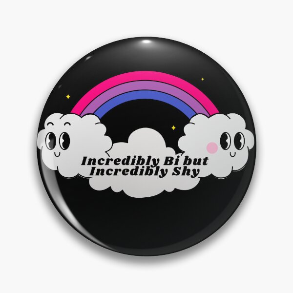 Item preview, Incredibly Bi but Incredibly Shy designed and sold by BadViolet.