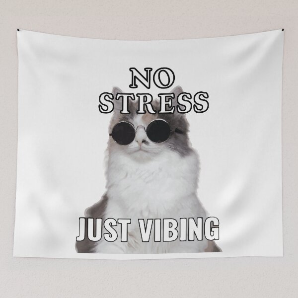 Item preview, Cat Zoning Out designed and sold by Creative-Wolf16.