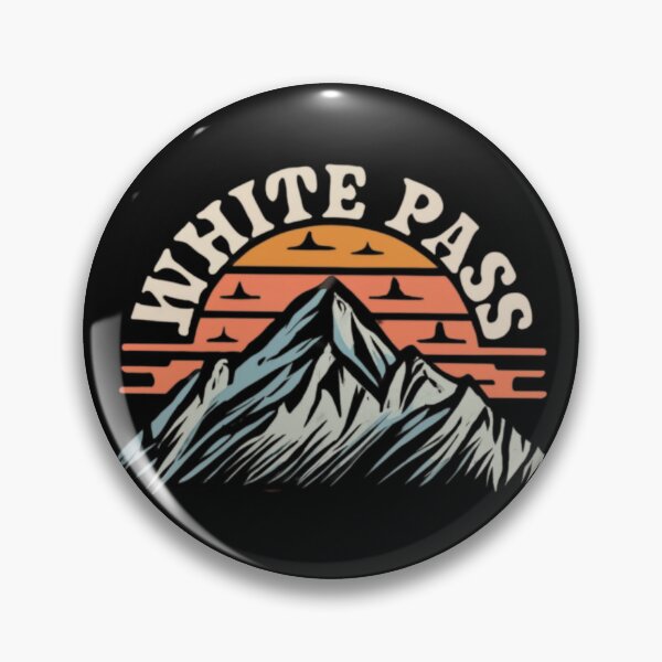 Item preview, White pass - Washington  designed and sold by GroovyDino.