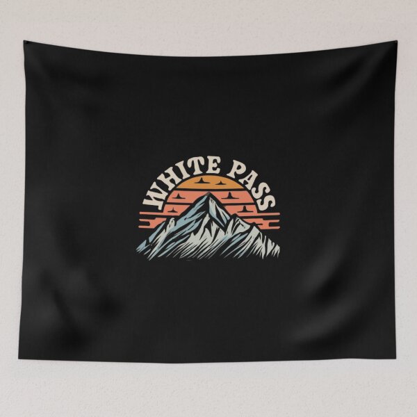 Item preview, White pass - Washington  designed and sold by GroovyDino.