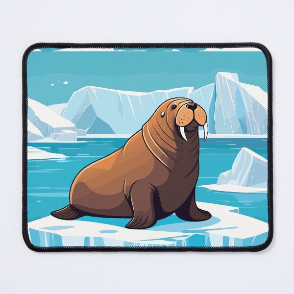 Item preview, Walrus Artwork designed and sold by WildlifeInc.