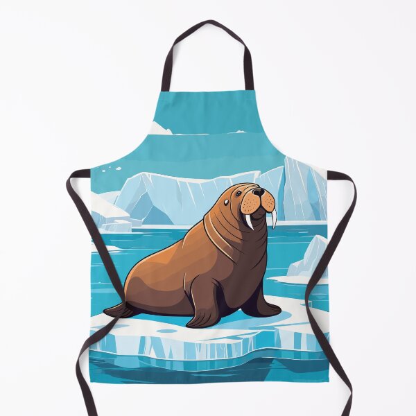 Item preview, Walrus Artwork designed and sold by WildlifeInc.
