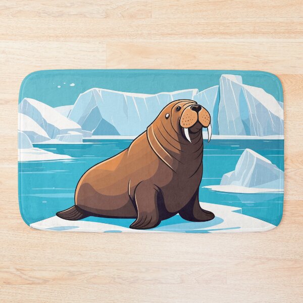 Item preview, Walrus Artwork designed and sold by WildlifeInc.