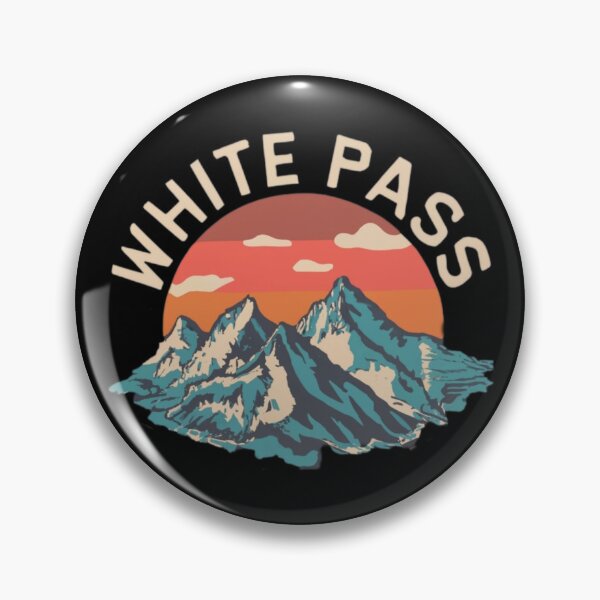 Item preview, White pass - Washington  designed and sold by GroovyDino.