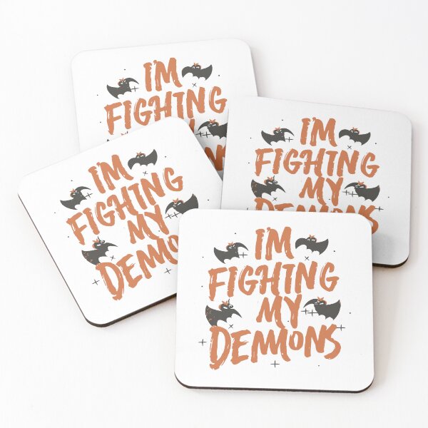 Item preview, I'm fighting my demons designed and sold by BRROOLY.