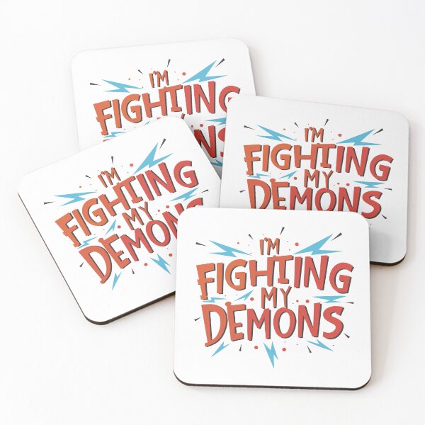 Item preview, I'm fighting my demons designed and sold by BRROOLY.