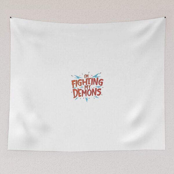 Item preview, I'm fighting my demons designed and sold by BRROOLY.