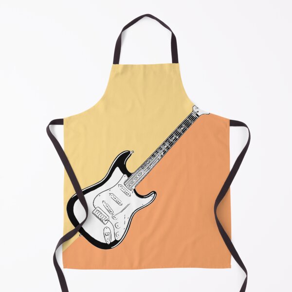 Item preview, Strat Style Electric Guitar Diagonal Line Art designed and sold by kakarikihill.