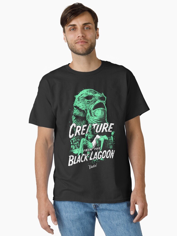 Thumbnail 1 of 7, Classic T-Shirt, Creature from The Black Lagoon designed and sold by vudustudio.