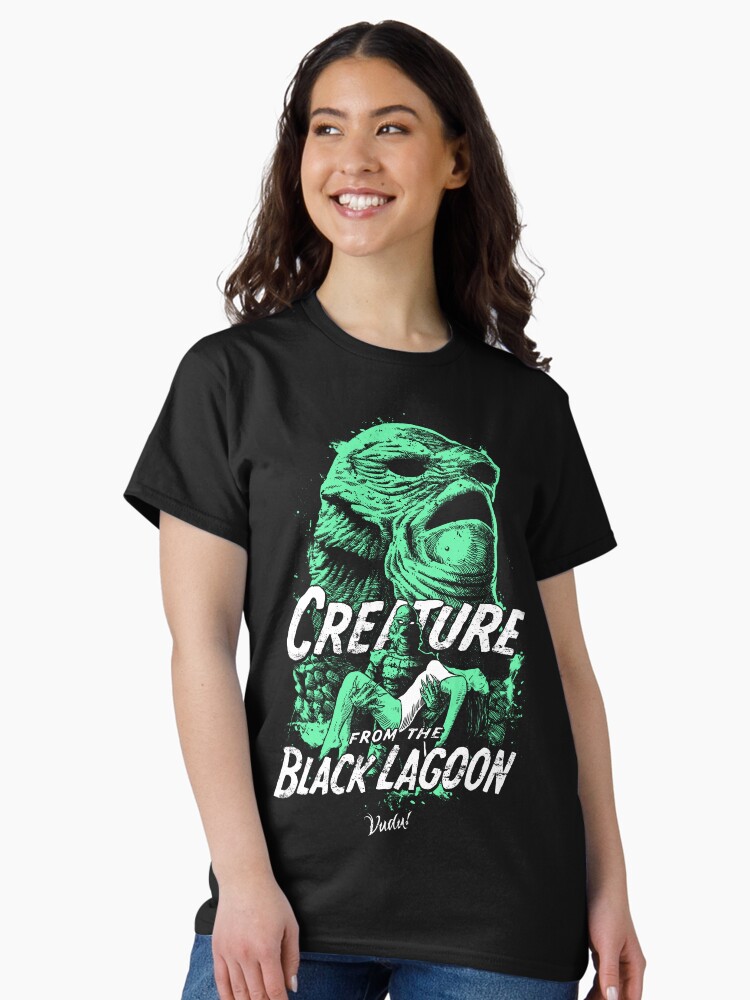 Thumbnail 2 of 7, Classic T-Shirt, Creature from The Black Lagoon designed and sold by vudustudio.
