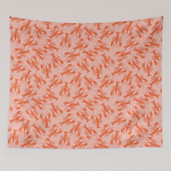 Item preview, Lobster pattern  designed and sold by FatBirdie.