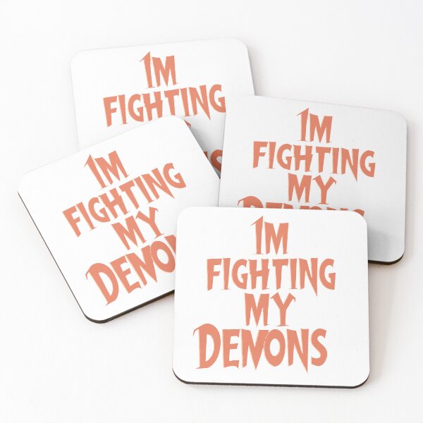 Item preview, I'm fighting my demons designed and sold by BRROOLY.