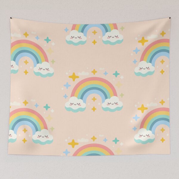 Item preview, Peaceful Rainbow designed and sold by Dokidokiberry.