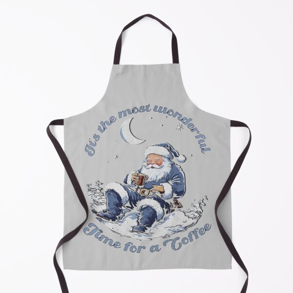 Item preview, Funny Christmas Santa Claus Drinking Coffee Wonderful Time designed and sold by nicksvp.