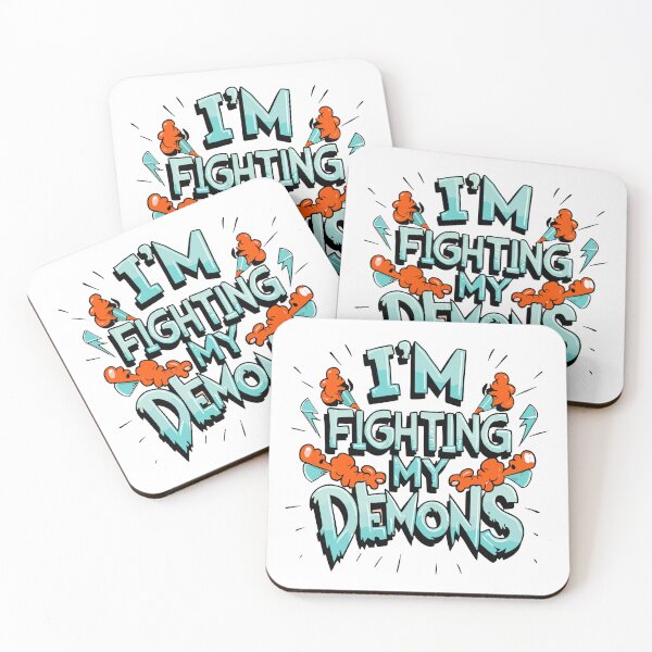 Item preview, I'm fighting my demons designed and sold by BRROOLY.