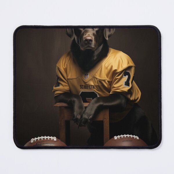 Item preview, Labrador Football Player designed and sold by Samuelsboro.