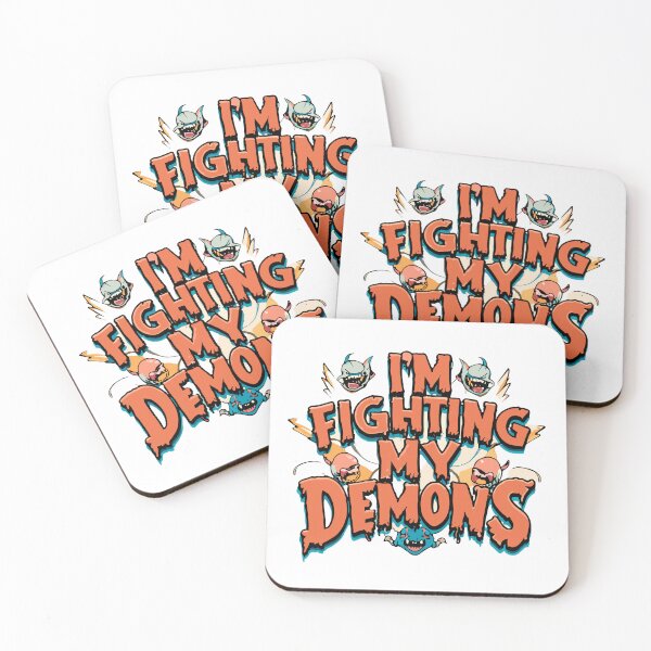 Item preview, I'm fighting my demons designed and sold by BRROOLY.