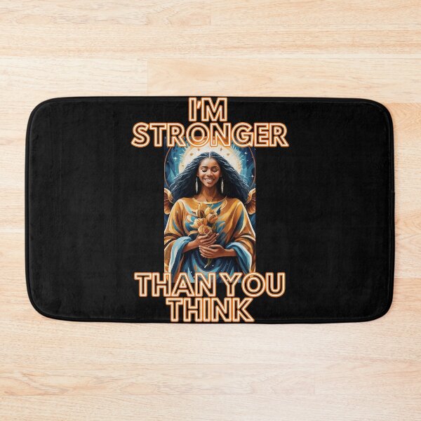Item preview,  Im stronger than you think wonderful women motivational cute happy gifts designed and sold by thankful-loco.
