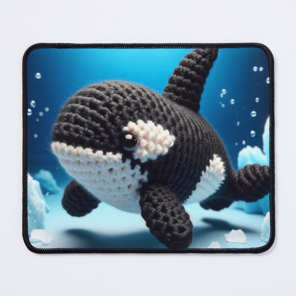Item preview, AI-Generated Orca Plushie designed and sold by shoowack.