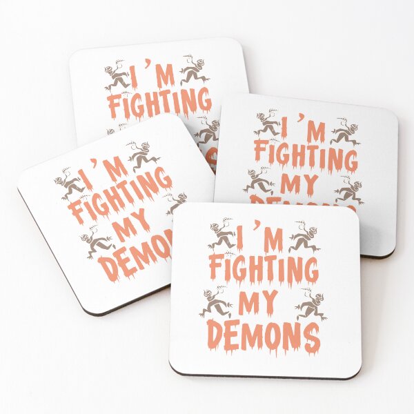 Item preview, I'm fighting my demons designed and sold by BRROOLY.