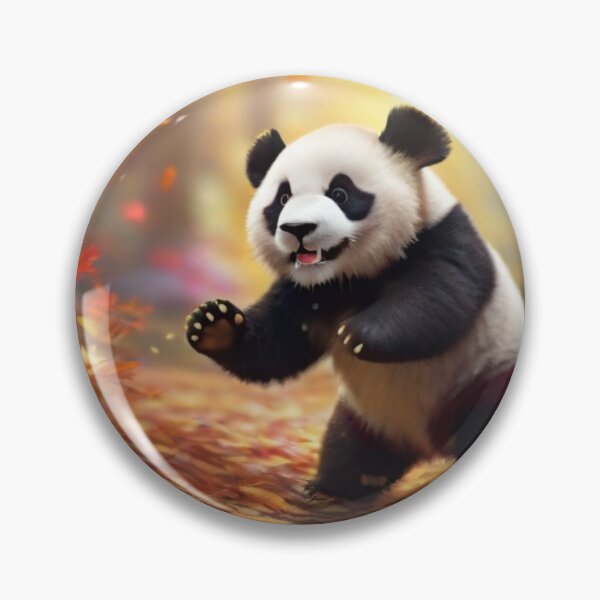 Item preview, Panda In The Forest designed and sold by GadiDesignArt.