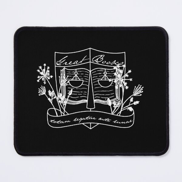 Item preview, White Great Books Crest (upper left chest) designed and sold by STUGreatBooks.
