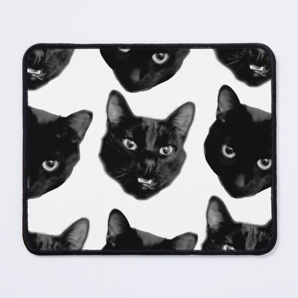 Item preview, Silly Black Cat Faces designed and sold by VoidCatCentral.