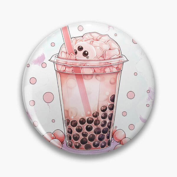 Item preview, Dragonfruit Bubble Tea designed and sold by PawPrintsCo.
