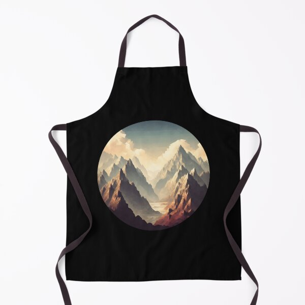 Item preview, Low Poly Mountain Peaks designed and sold by SebastianArt75.