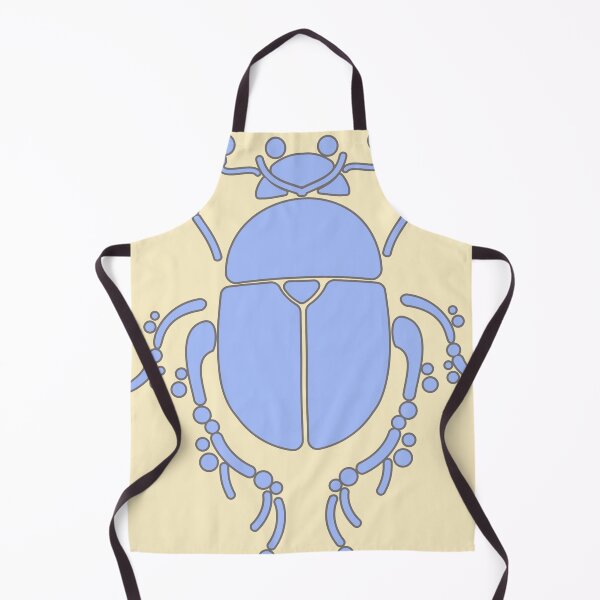 Item preview, Colorful, geometric beetle pattern.pastel blue designed and sold by My-fake-places.