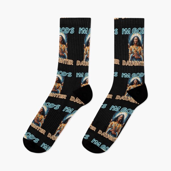 Item preview,  Im Gods daughter wonderful women funny motivational christian gifts for girls designed and sold by thankful-loco.