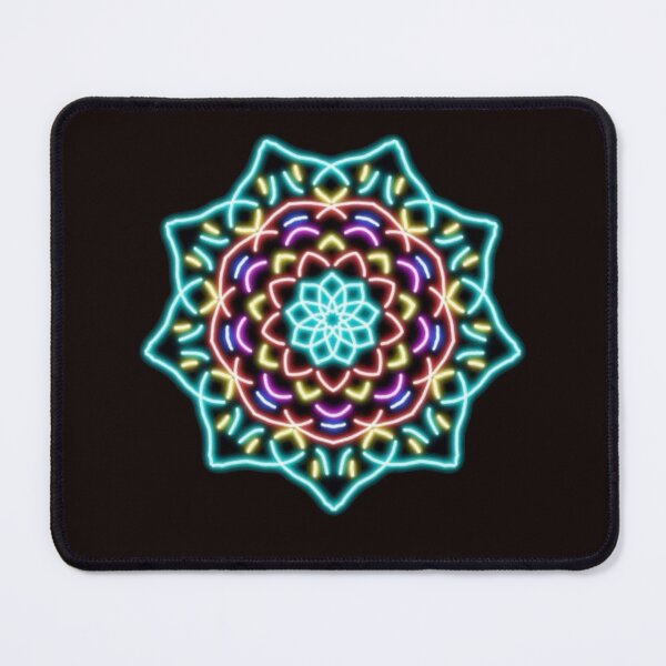 Item preview, Mandala Neon Retro designed and sold by Tere-Ideas-Live.