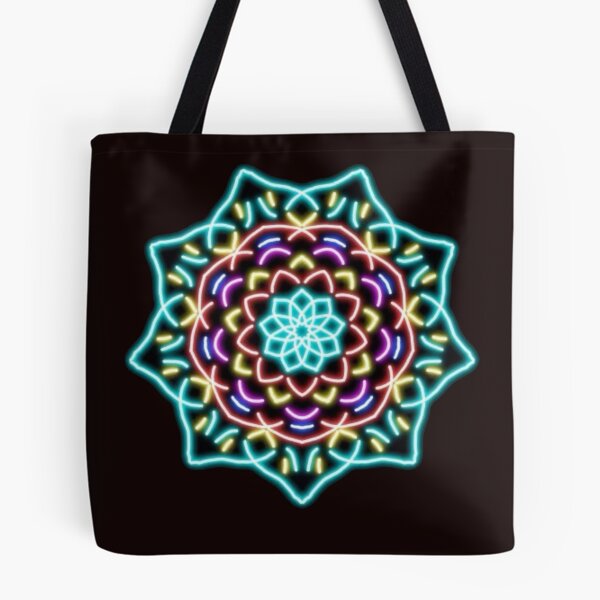 Item preview, Mandala Neon Retro designed and sold by Tere-Ideas-Live.