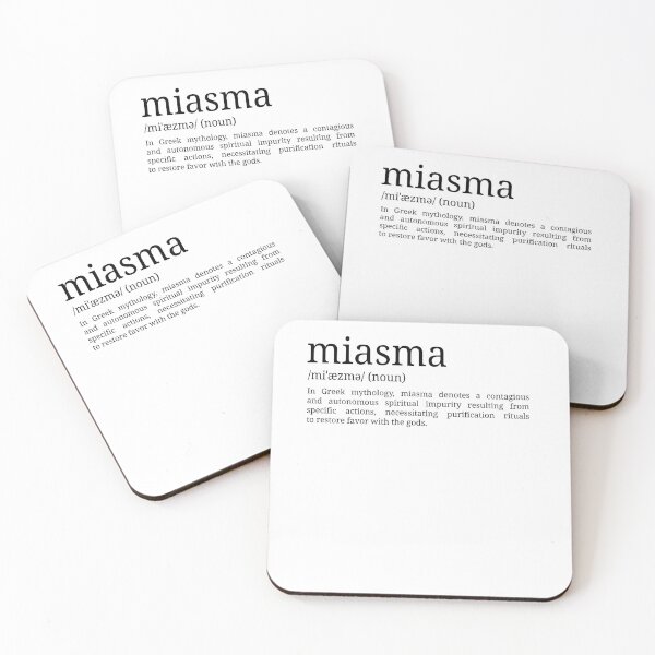 Item preview, Miasma - Dictionary Definition designed and sold by mr-k-store.