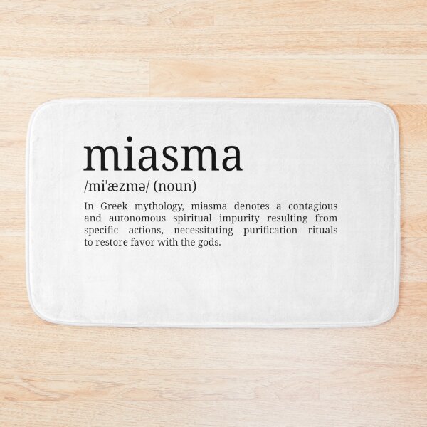 Item preview, Miasma - Dictionary Definition designed and sold by mr-k-store.