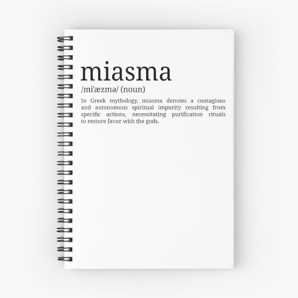Item preview, Miasma - Dictionary Definition designed and sold by mr-k-store.