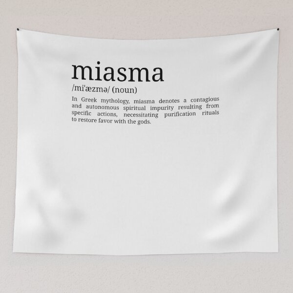 Item preview, Miasma - Dictionary Definition designed and sold by mr-k-store.