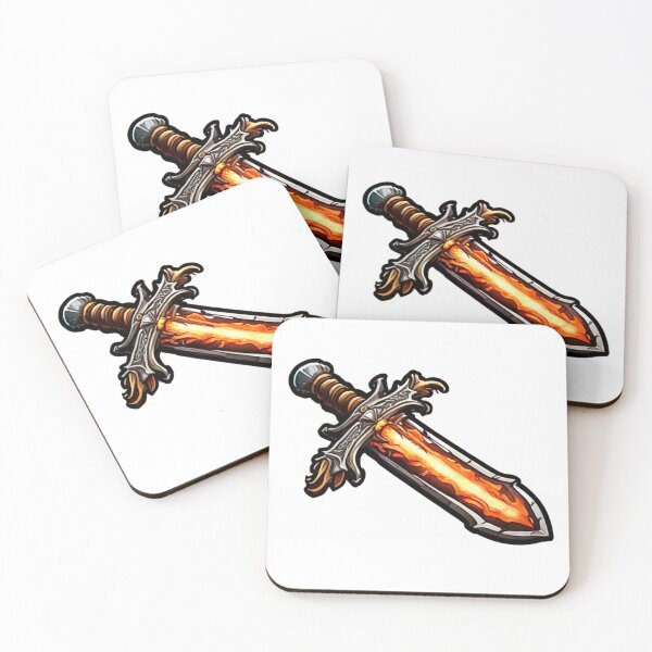 Item preview, Cute Noble Fire Sword designed and sold by Bielzisimo.
