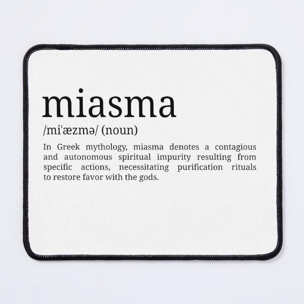 Item preview, Miasma - Dictionary Definition designed and sold by mr-k-store.