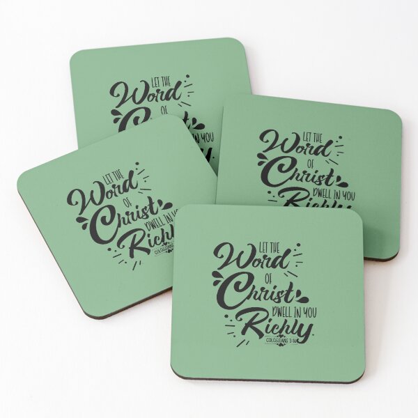 Item preview, Let the word of Christ dwell in you richly designed and sold by LoveAlwaysCo.