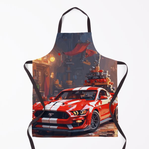 Item preview, Technician American Muscle Car Red and White designed and sold by VenZolic.