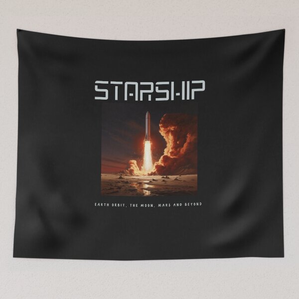 Item preview, SpaceX Starship designed and sold by TEEJAMBOREE.
