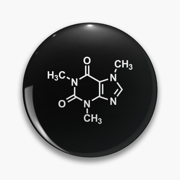 Item preview, Caffeine Molecule Art designed and sold by nando270.