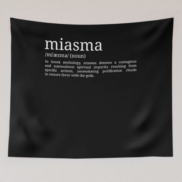 Item preview, Miasma - Dictionary Definition designed and sold by mr-k-store.