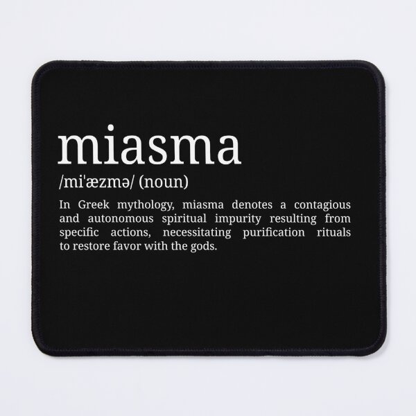 Item preview, Miasma - Dictionary Definition designed and sold by mr-k-store.