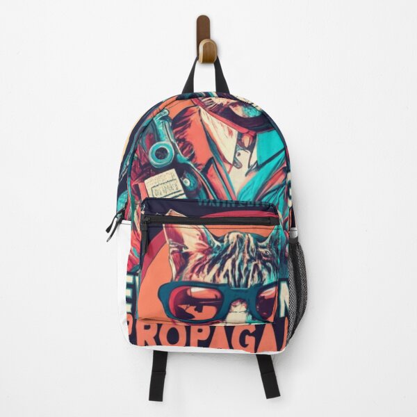 Item preview, Everything is Propaganda Cat Soldier Funny Quote designed and sold by Moad Fahim.