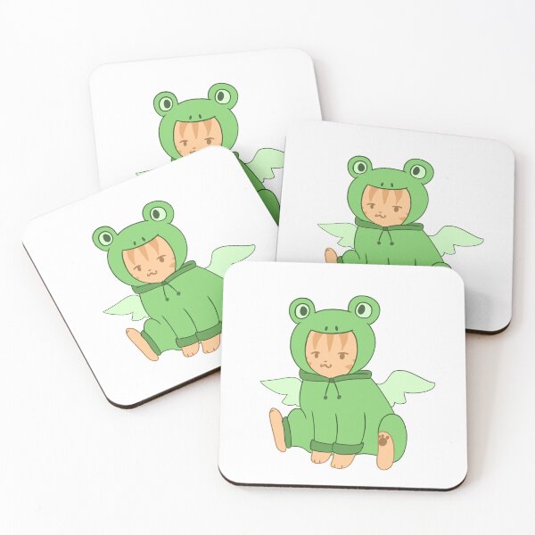 Item preview, Cat wears frog costume designed and sold by AshKipo6607.