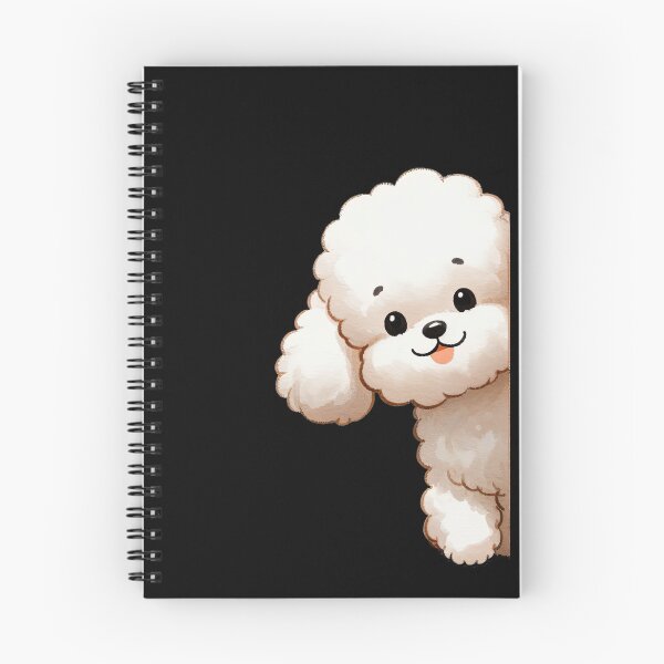 Item preview, Peeking Poodle - Black designed and sold by FoxfireStardust.