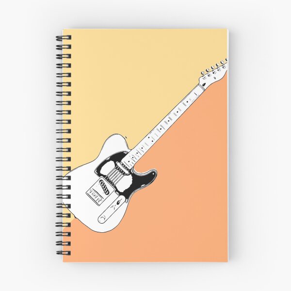 Item preview, Telecaster Style Electric Guitar Diagonal Line Art designed and sold by kakarikihill.